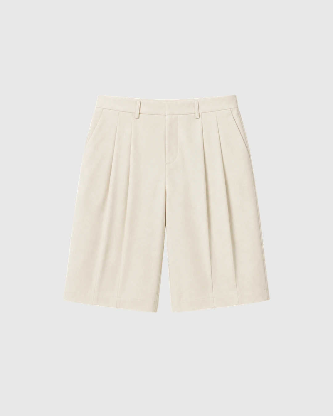 Pleated Shorts