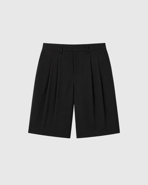 Pleated Shorts