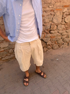 Pleated Shorts