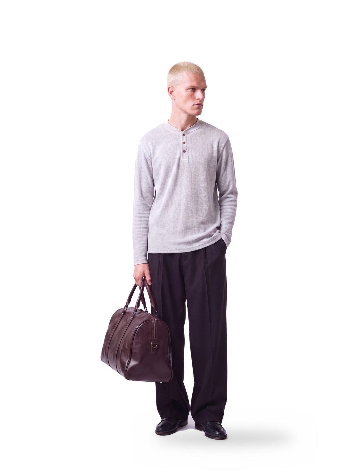 Waffle Henley Longsleeve