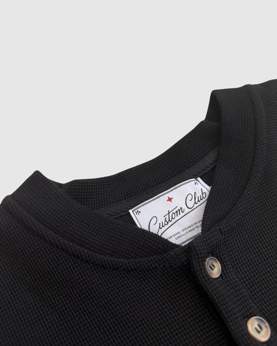 Waffle Henley Longsleeve