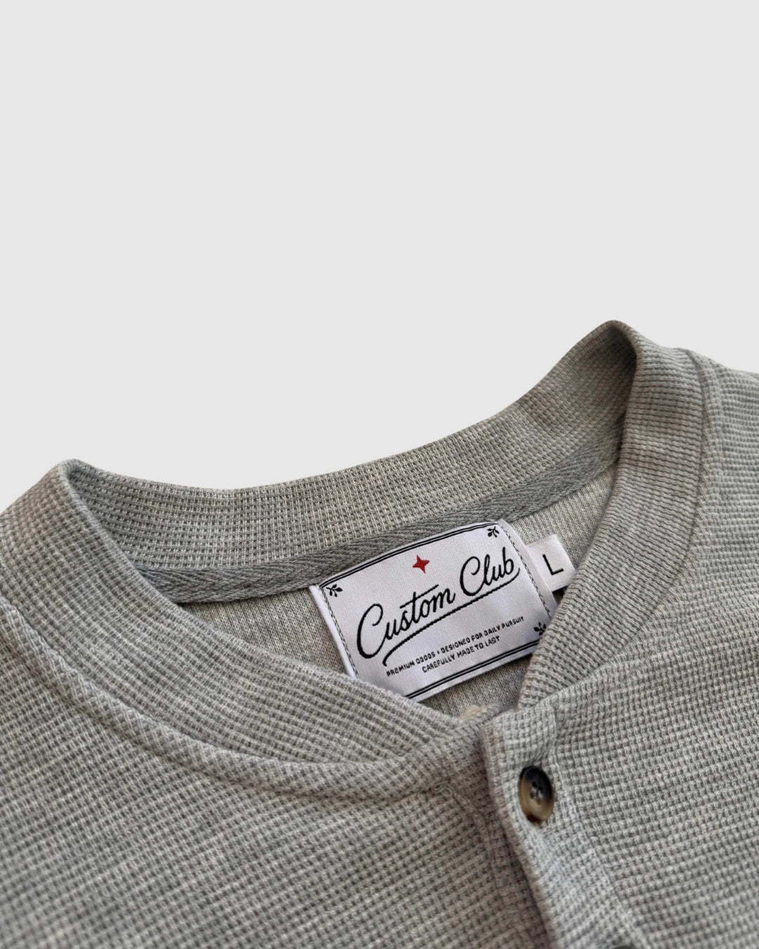 Waffle Henley Longsleeve