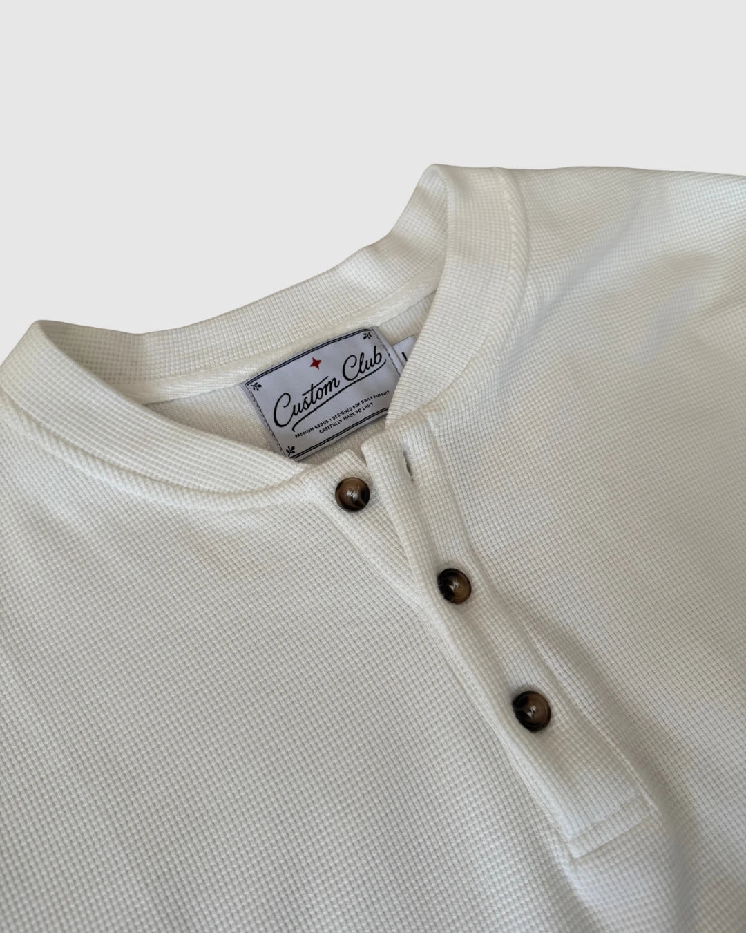 Waffle Henley Longsleeve